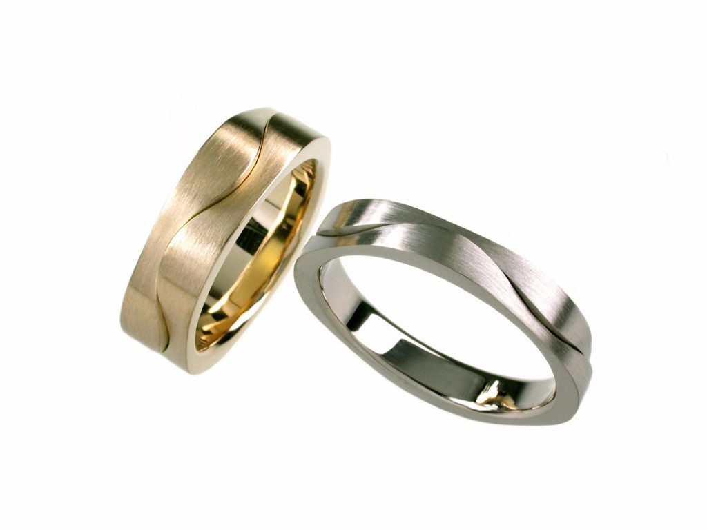 Resonance Mono 18ct Gold Ring