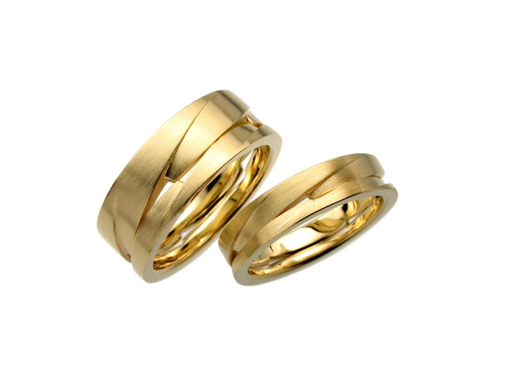 Zigzag AB 18ct Gold Ring